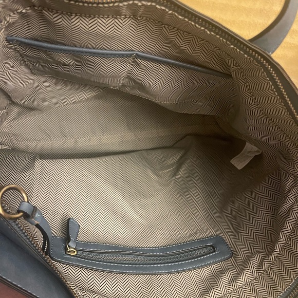 Blue Tote purse - Picture 4 of 4